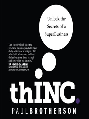 cover image of thINC.